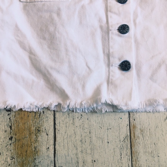 Urban outfitters white denim skirt - Picture 3 of 7
